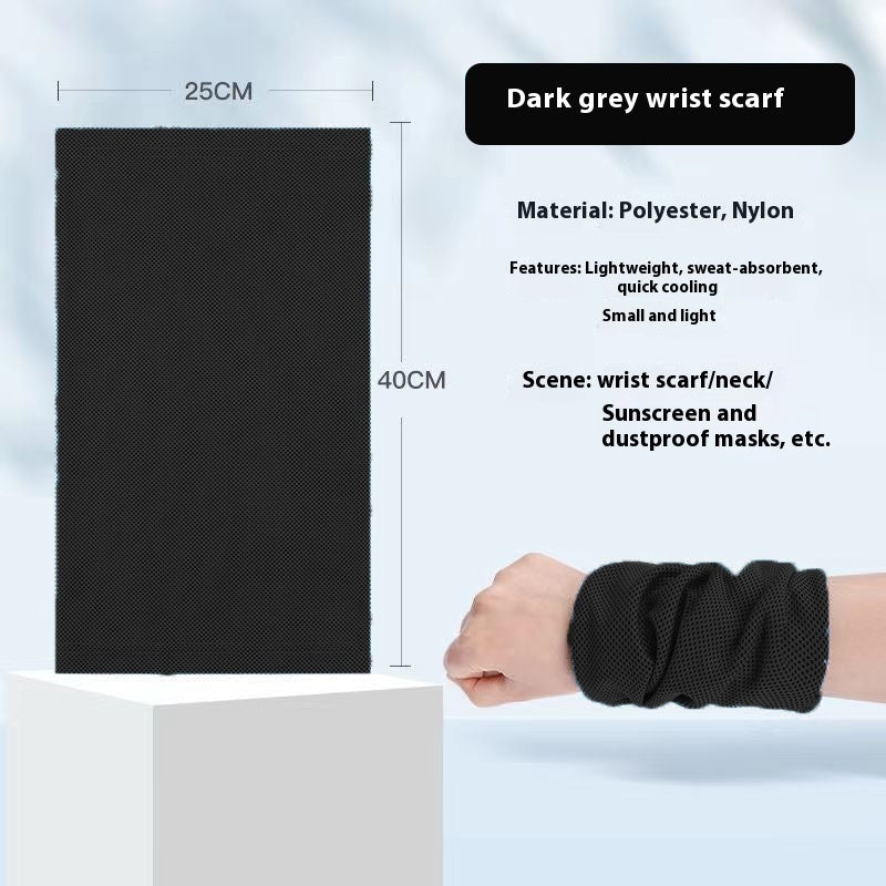 Outdoor Athletic Wristguards Towel Running Climbing Wipes Fitness Basketball Cold Feeling