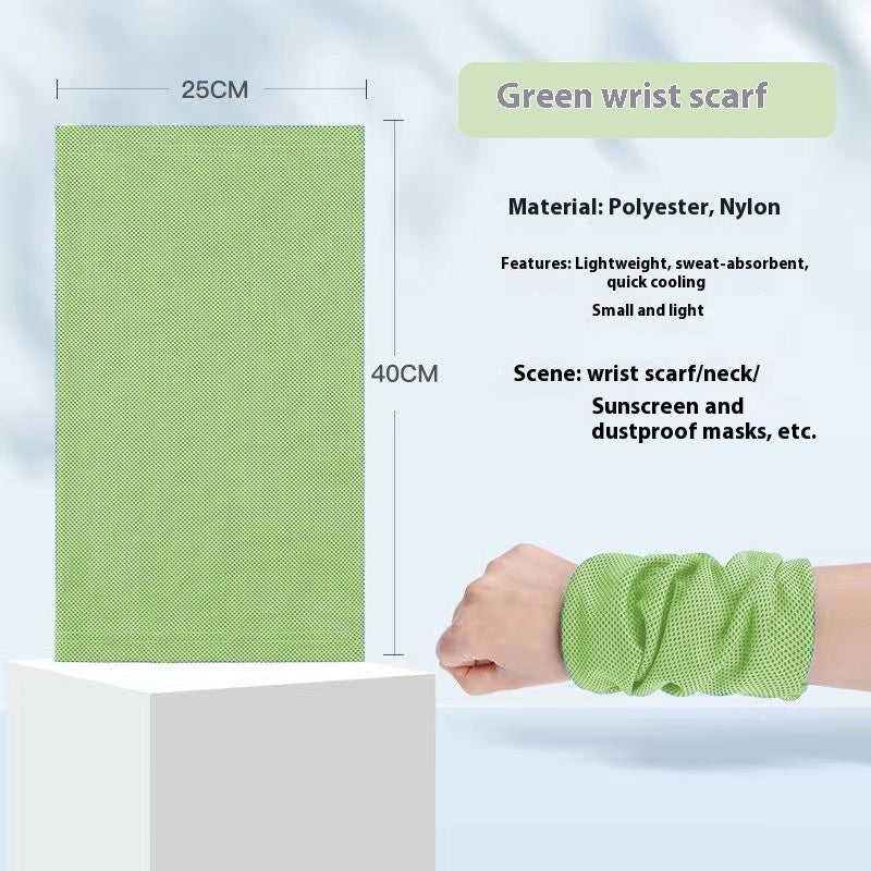 Outdoor Athletic Wristguards Towel Running Climbing Wipes Fitness Basketball Cold Feeling