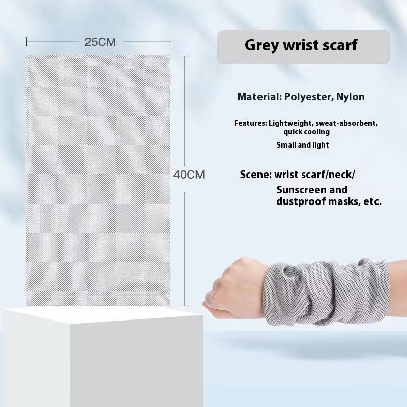 Outdoor Athletic Wristguards Towel Running Climbing Wipes Fitness Basketball Cold Feeling