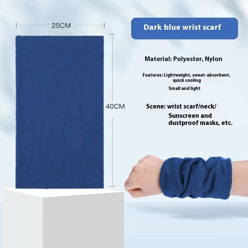 Outdoor Athletic Wristguards Towel Running Climbing Wipes Fitness Basketball Cold Feeling