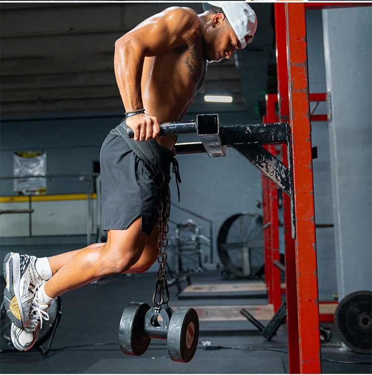 Belt Weight-bearing Multifunctional U-shaped Casing Barbell Dumbbell Kit